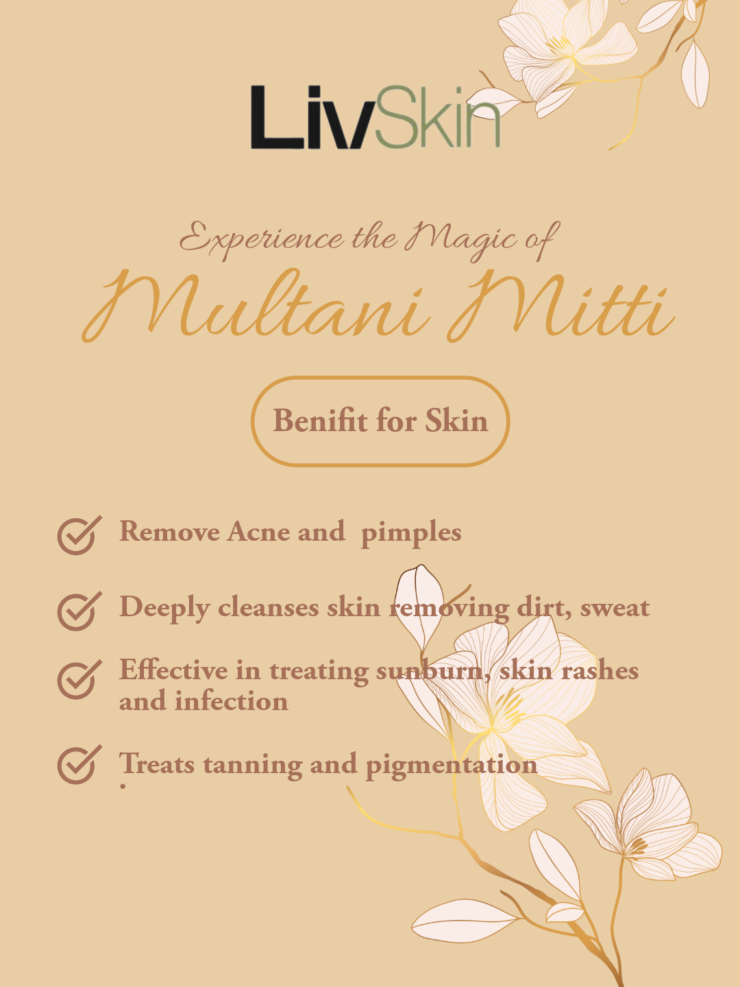 Multani Mitti Raw For Skin & Hairs -250Gm